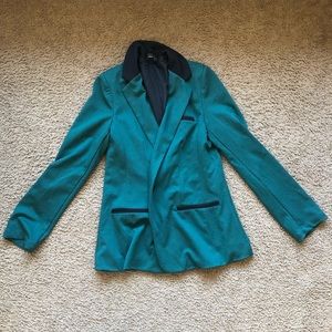 Green blazer
